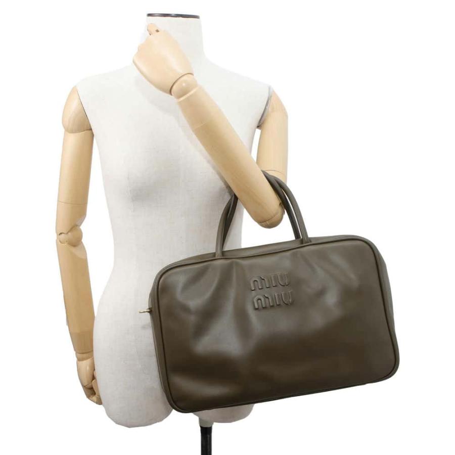 ミュウミュウ ハンドバッグ ボー レザー 5BB117 MIUMIU 2wayショルダー