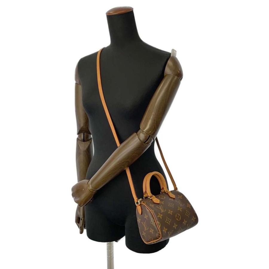 ルイヴィトン ハンドバッグ モノグラム ナノ・スピーディ M61252 LOUIS