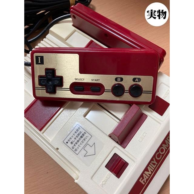 中古】 初代 ファミコン本体/赤白ファミコン本体 AV仕様改良本体