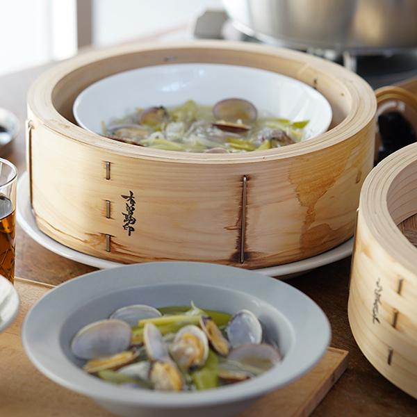 山一 中華せいろ 24 ひのき 身蓋セット 国産 蒸籠 ヒノキ 日本製