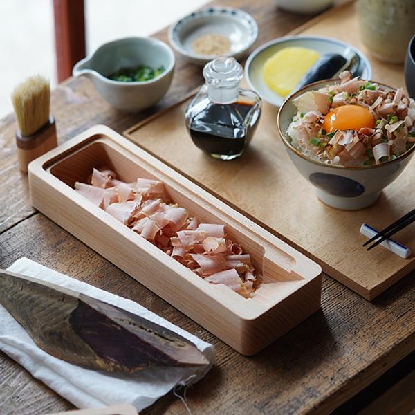 台屋 台屋の鰹節削り器 ブナ×別注青紙 日本製 三条市 鰹節削り器 かつ