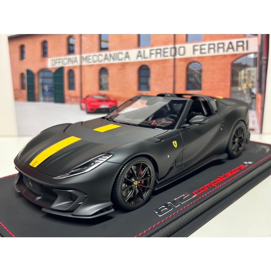 B.B.R BBR 1/18 Ferrari 812 Competizione A Matt Black フェラーリ
