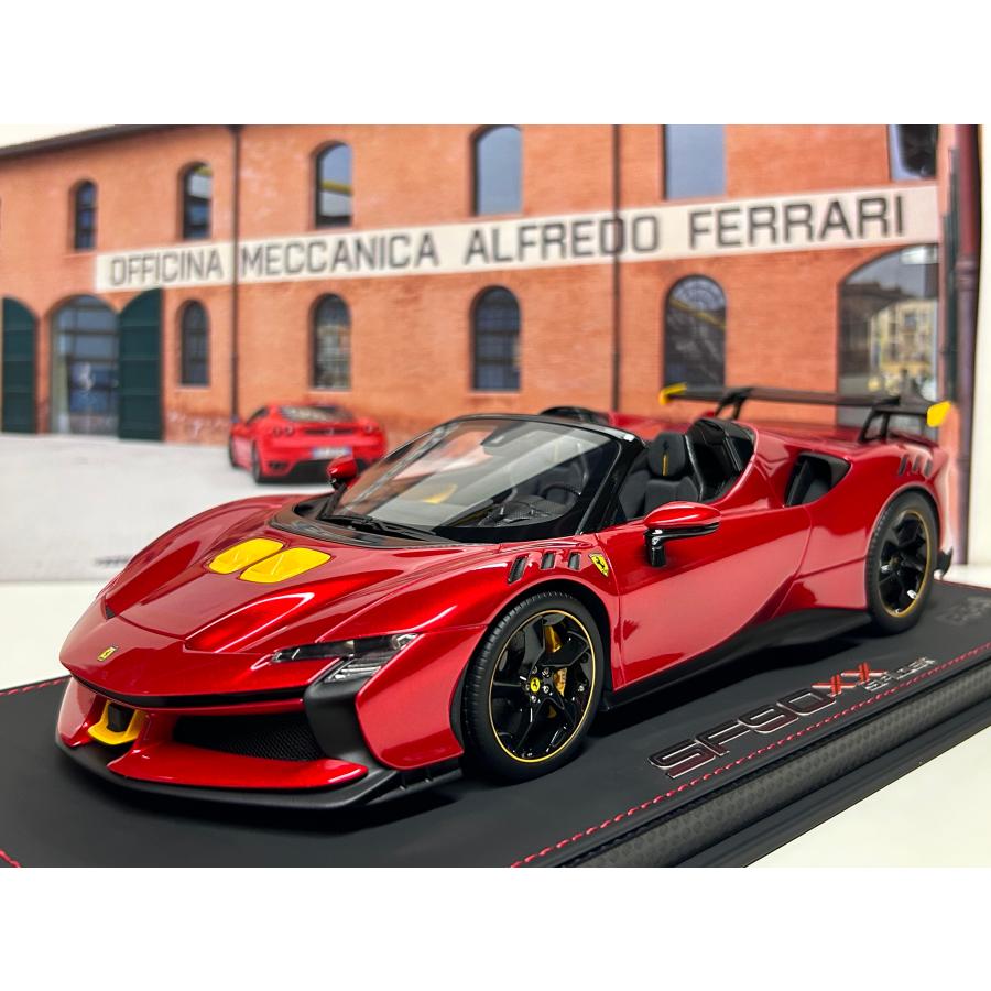 B.B.R 最新作！ BBR 1/18 Ferrari SF90 XX Spider Rosso portofino