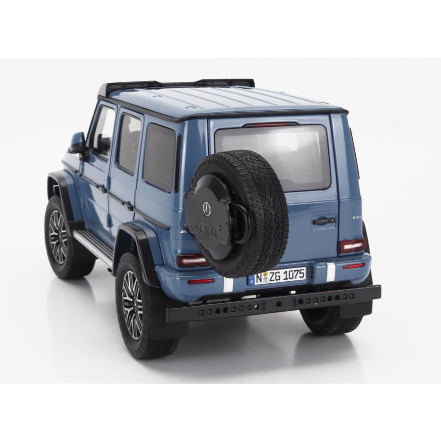 NZG 1/18 Mercedes Benz G63 W163 4x4 AMG 2023 VINTAGE BLUE