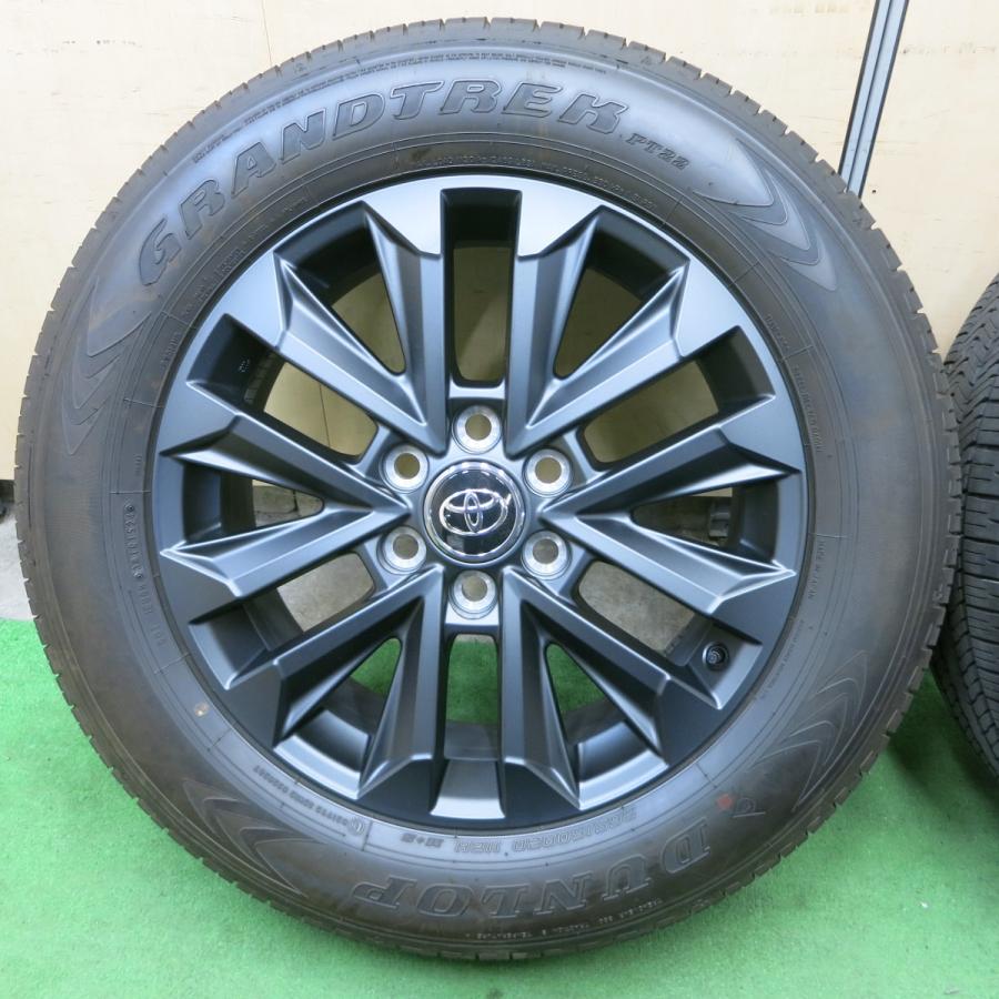 ほぼ新車外し！24年☆トヨタ ランクル 250 ZX 純正 265/60R20