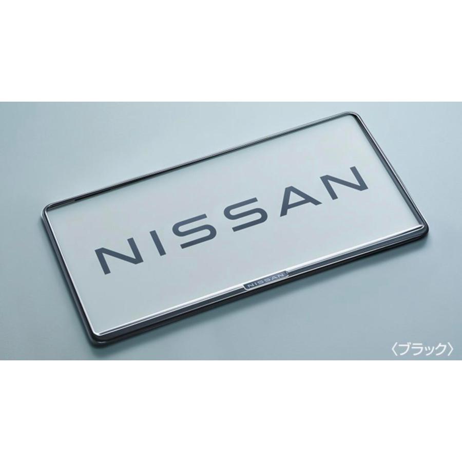 エクストレイル ナンバープレートリム(ブラック) K6210-7996A K6210