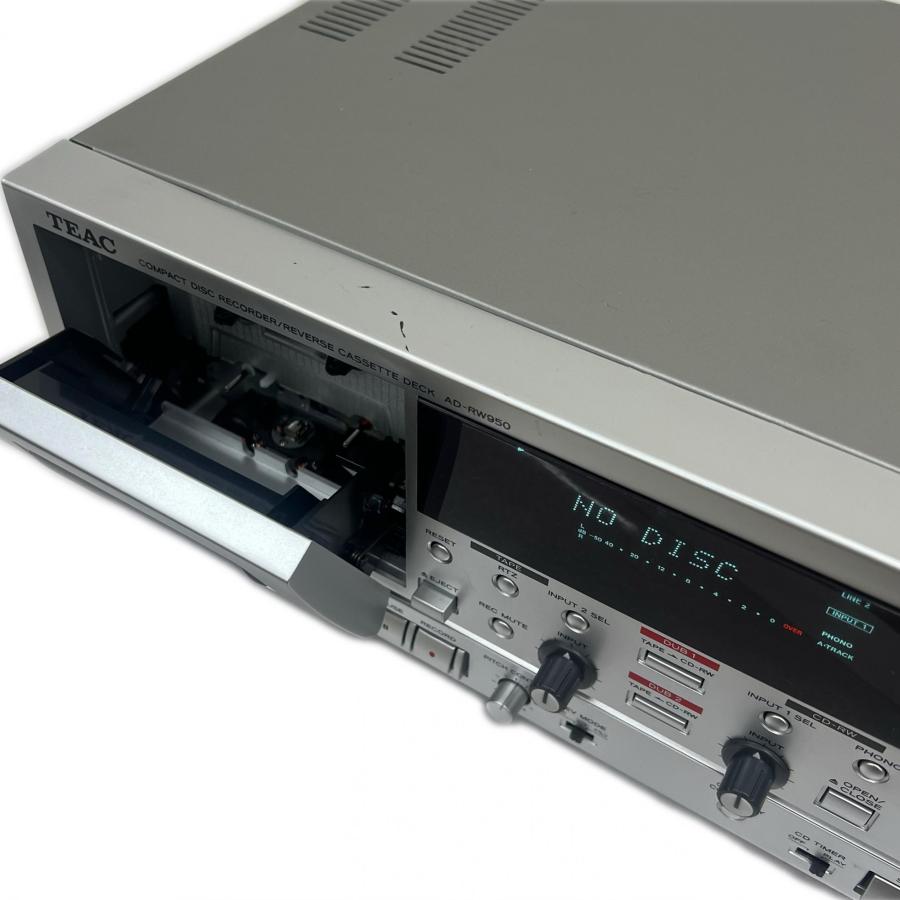 TEAC ティアック CDレコーダー+カセットデッキ AD-RW950 レコーダー