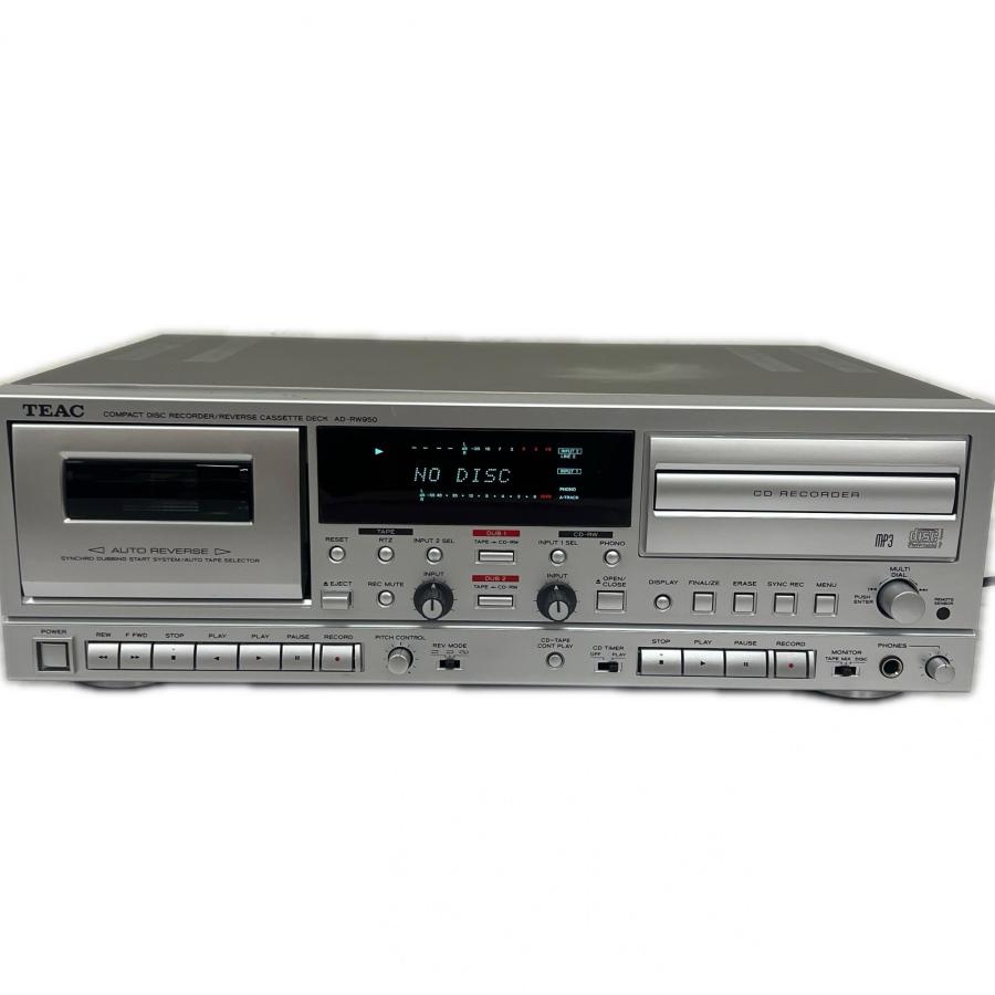 TEAC ティアック CDレコーダー+カセットデッキ AD-RW950 レコーダー