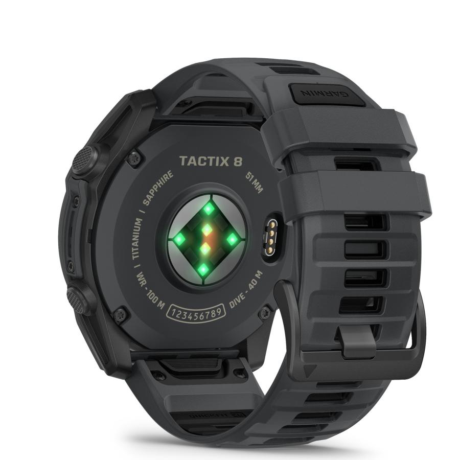 GARMIN（ガーミン） スマートウォッチ Tactix 8 Cerakote AMOLED 51mm