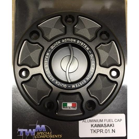 TKPR01 TWMタンクキャップ/KAWASAKI 7穴用/クイックTYPE : GARUDA