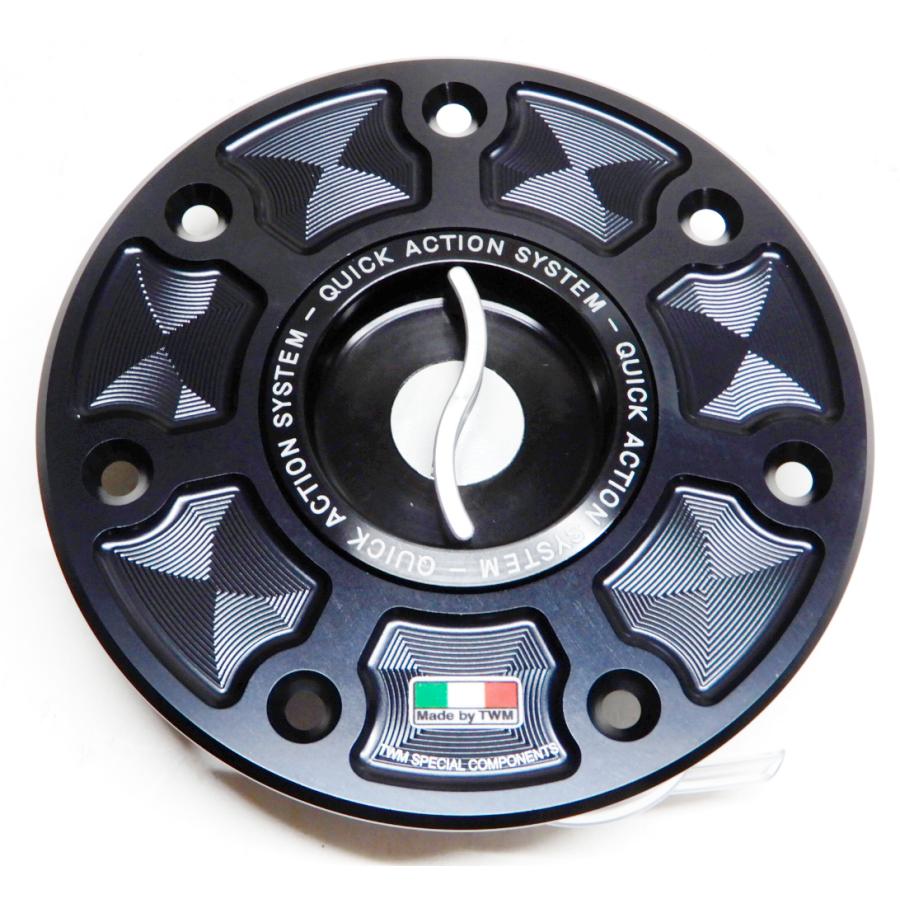 TKPR01 TWMタンクキャップ/KAWASAKI 7穴用/クイックTYPE : GARUDA