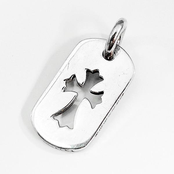 CHROME HEARTS（クロムハーツ） カットアウトクロス ドッグタグ SM