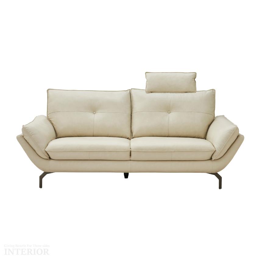 ソファ レザーソファ 幅165cm 幅205cm 本革 アイボリー ブラック