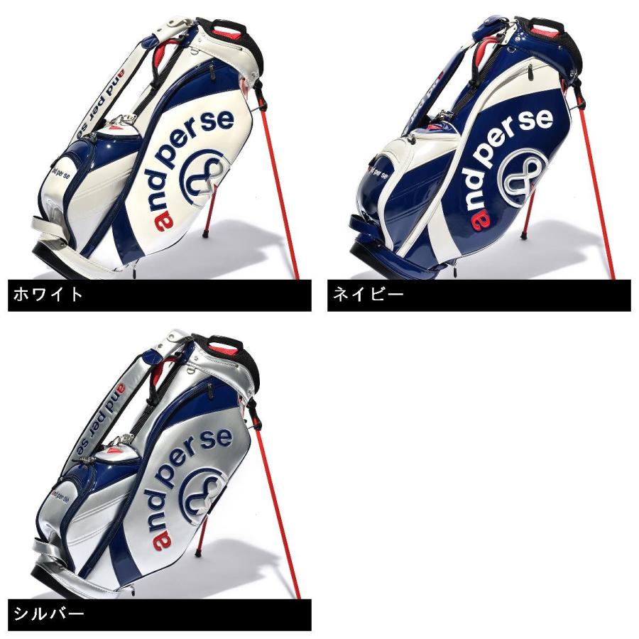 and per se（アンパスィ） and per se GDO限定スタンドキャディバッグ