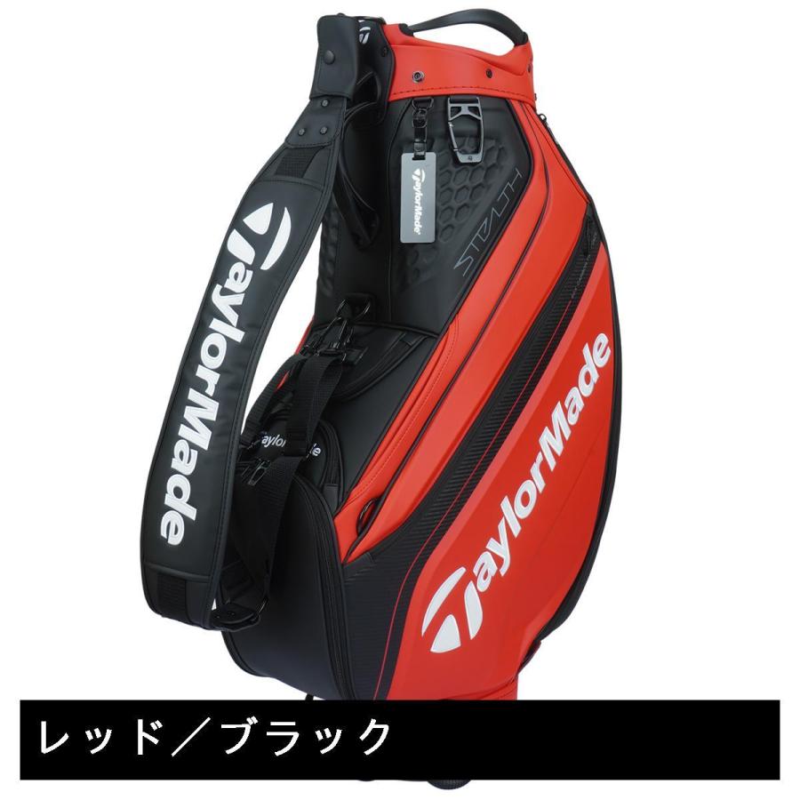 TaylorMade キャディバッグ ブラック/レッド TaylorMade ゴルフバッグ