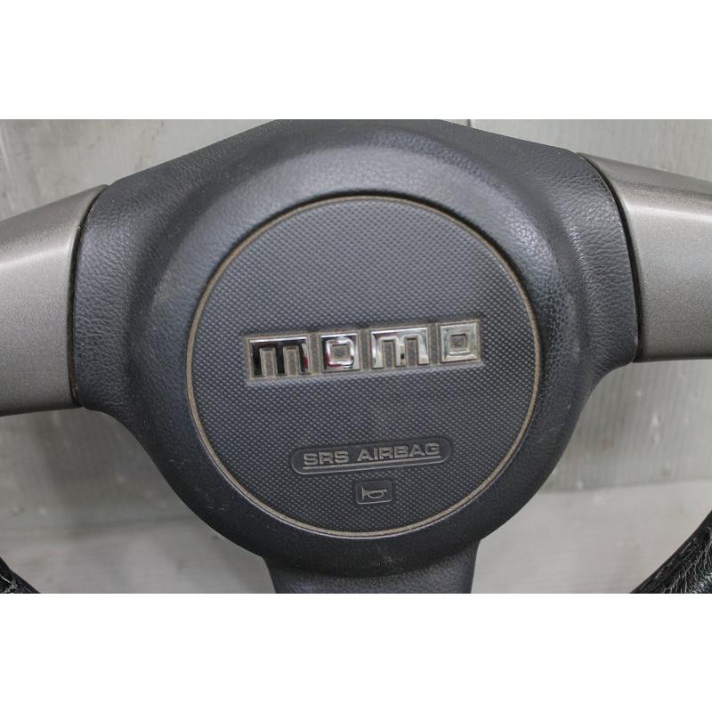ムーヴ カスタム ターボRS (L175S) 純正OP MOMO ステアリングホイール