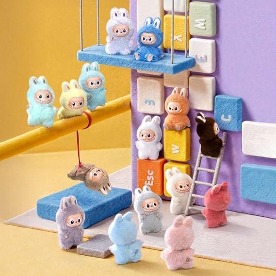 ラブブ pin for love シリーズ [黄] ぬいぐるみ イニシャル ポップ