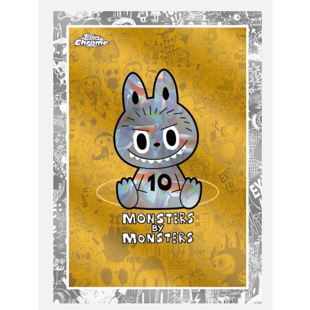 POP MART（ポップマート） 2025 Topps Chrome〓 Labubu 10th