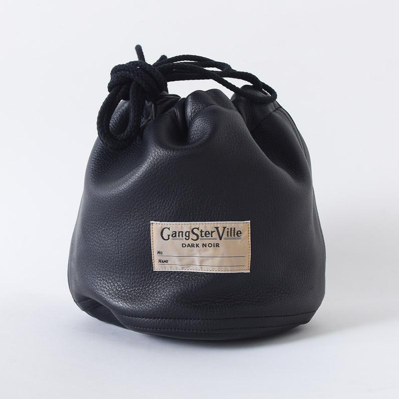 GANGSTERVILLE（ギャングスタービル） DARK NOIR - LEATHER EFFECT BAG