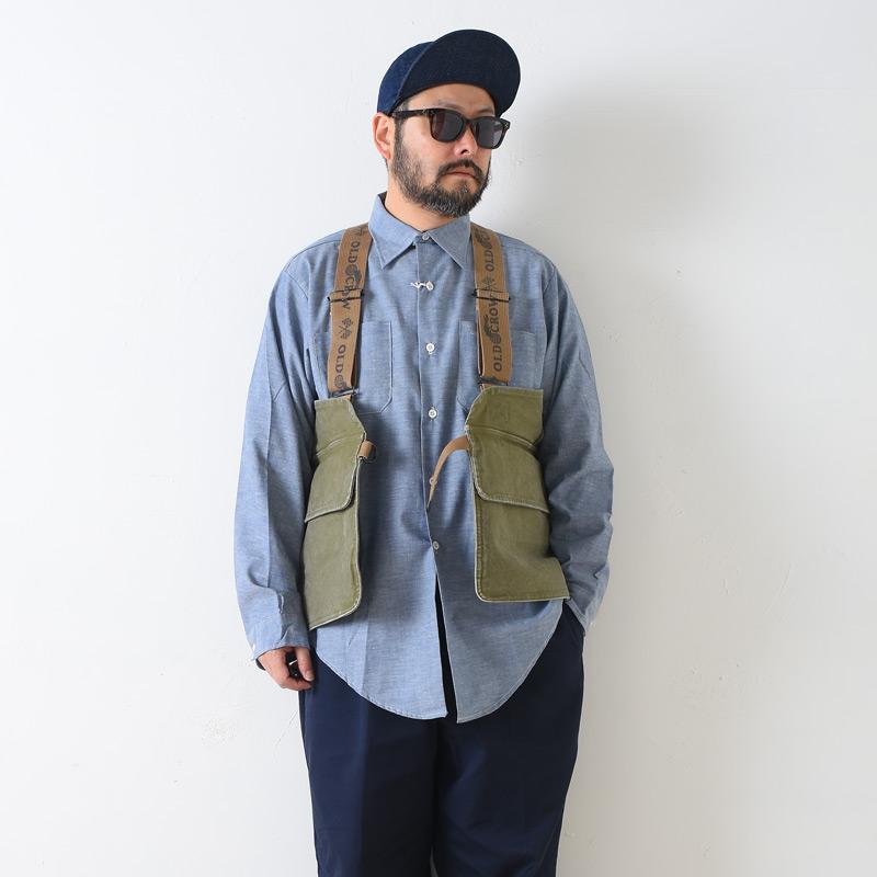 OLD CROW(GLAD HAND) CROW オールド クロウ BRAND - TOOL VEST OLV
