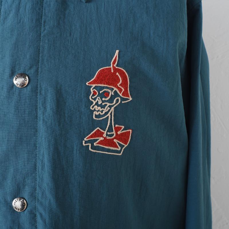 WEIRDO（ウィアード） ウィア−ド RED WRD - COACH JACKET BLUE コーチ