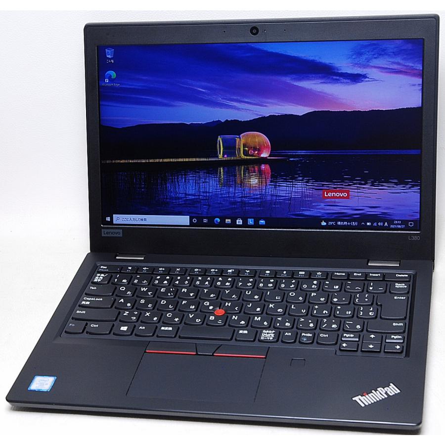 ThinkPad レノボ LENOVO L380 第8世代 Core i5 8350U 1.70GHz 16GB SSD