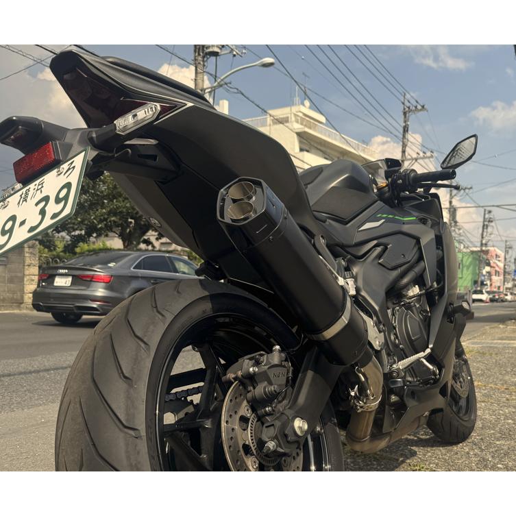 即納】ZX-4R SE 24-25 政府認証(JMCA) Badassエキゾースト ブラック