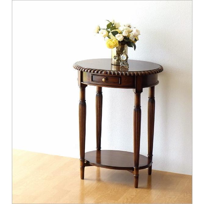 コンソールテーブル サイドテーブル アンティーク 家具 電話台