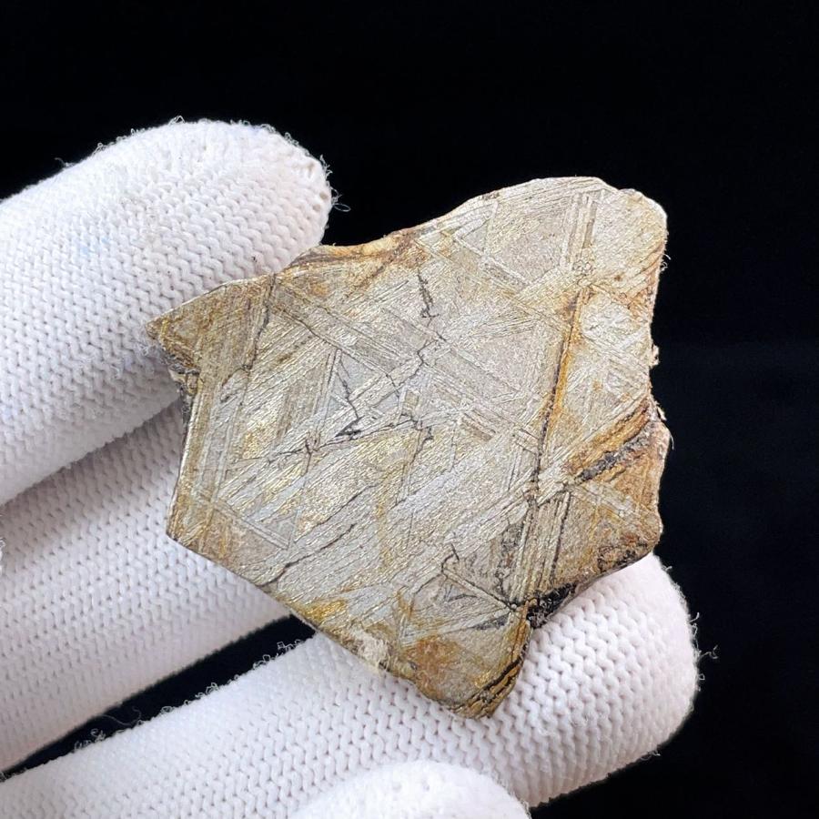 PROME【日本彩珠宝研究所鑑別済み】ムオニオナルスタ・鉄質隕石