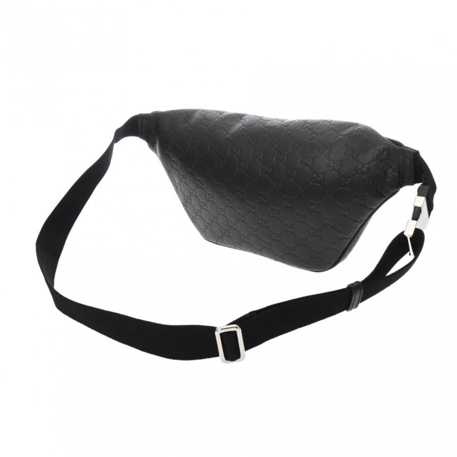 GUCCI（グッチ） グッチシマ ウエストバッグ ブラック 779895