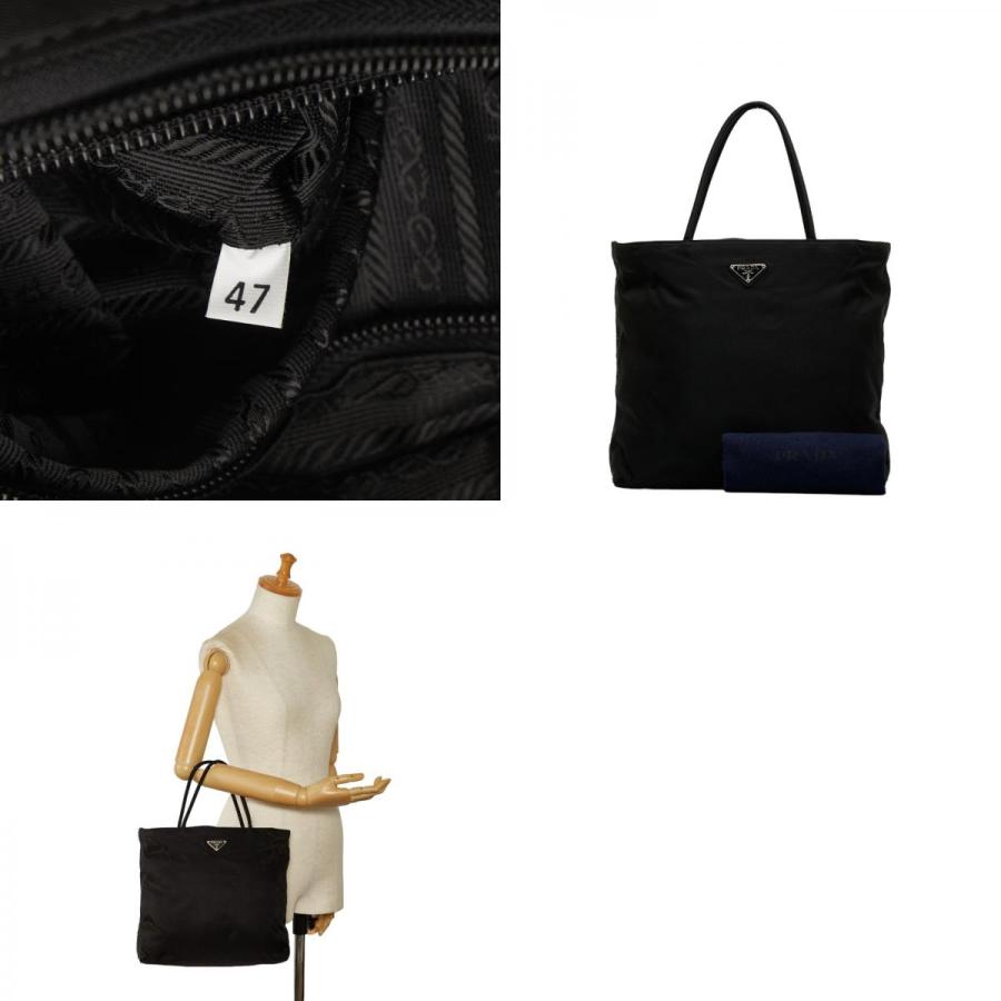 PRADA（プラダ） 三角ロゴプレート ハンドバッグ トートバッグ