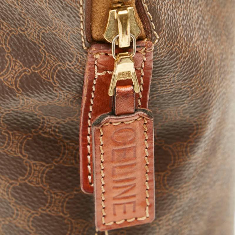 CELINE（セリーヌ） マカダム ボストンバッグ ショルダーバッグ 2WAY