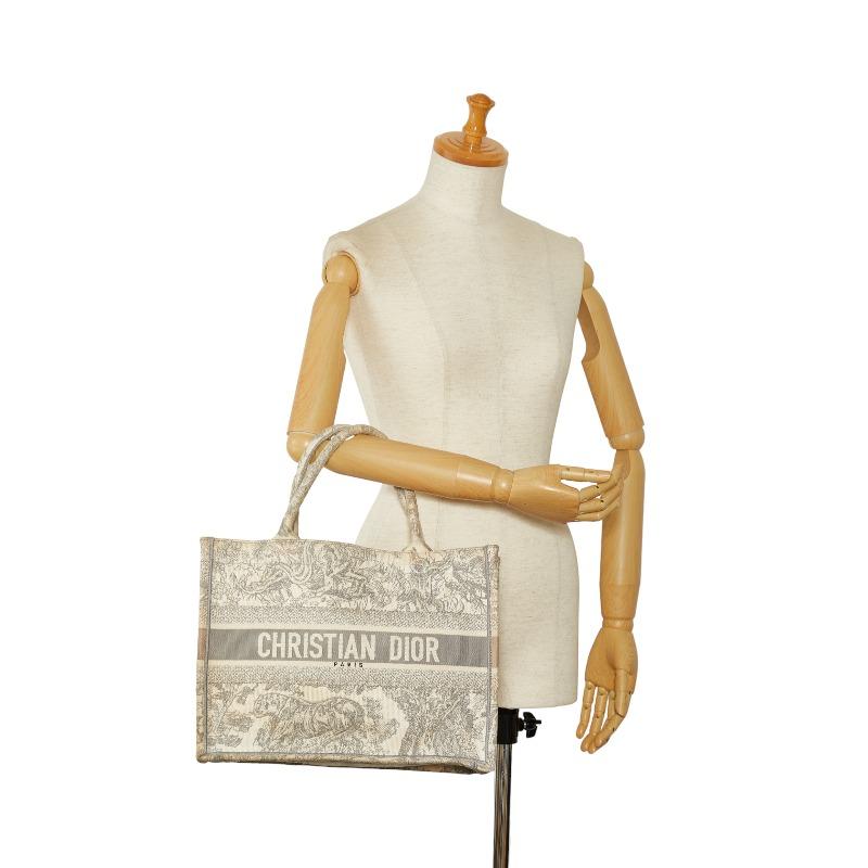 ディオール ブックトート トワル ド ジュイ トートバッグ ベージュ
