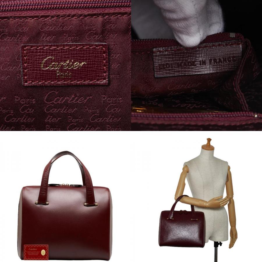 Cartier（カルティエ） マストライン ハンドバッグ ミニ ボストン