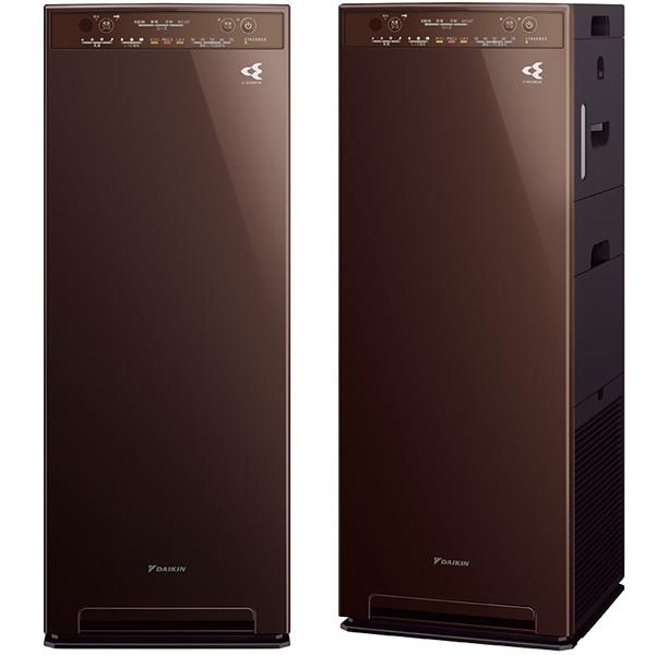 ストリーマ [予約]加湿空気清浄機 ダイキン工業 加湿器並み ブラウン