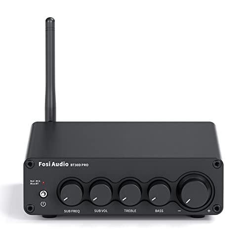 Fosi Audio BT30D PRO Hi-Fi Bluetooth 5.0 パワーアンプ TPA3255 2.1