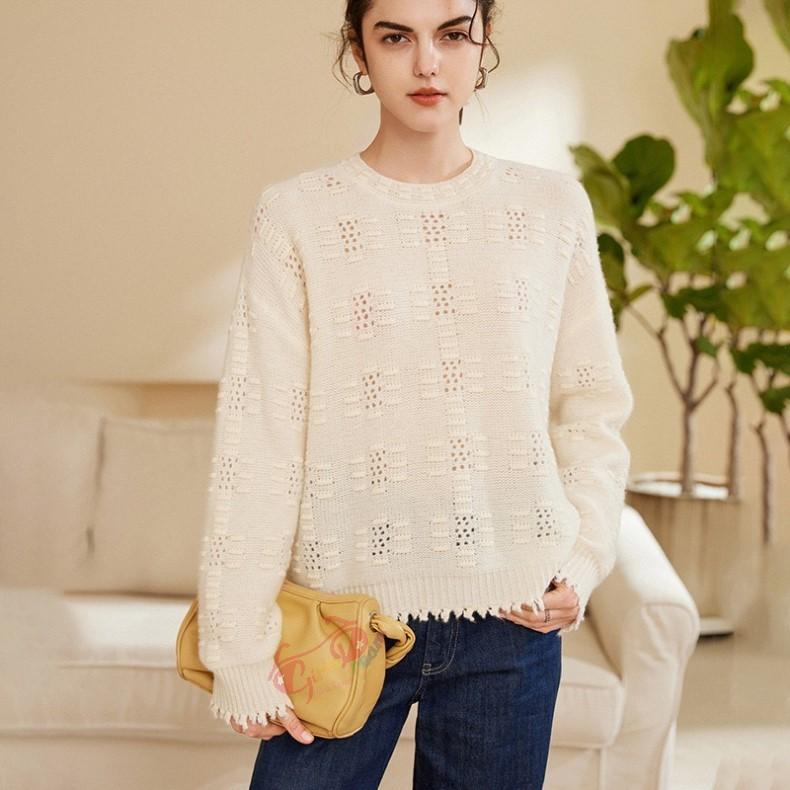 カシミヤ100% カシミア カシミヤ カシミヤセーター 内モンゴル産