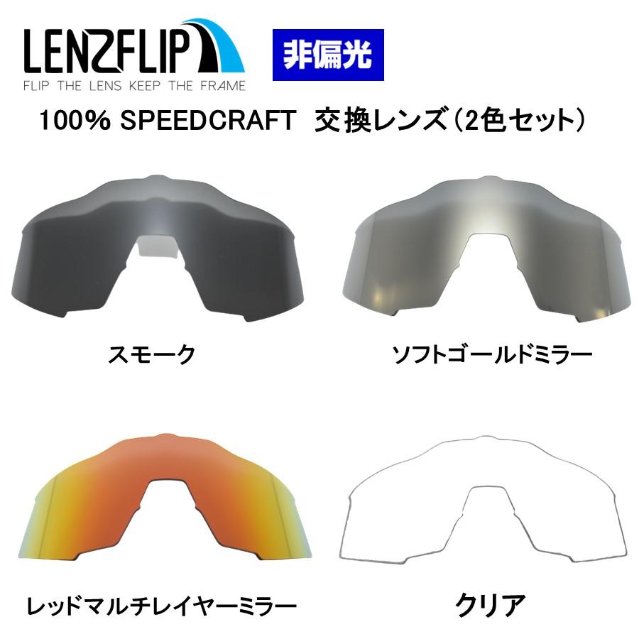100% ワンハンドレッド スピードクラフト 交換 レンズ Speedcraft