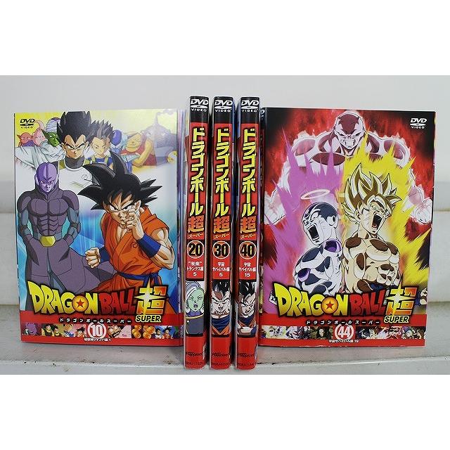 DVD ドラゴンボール超 スーパー 全44巻 ※ケース無し発送 レンタル落ち