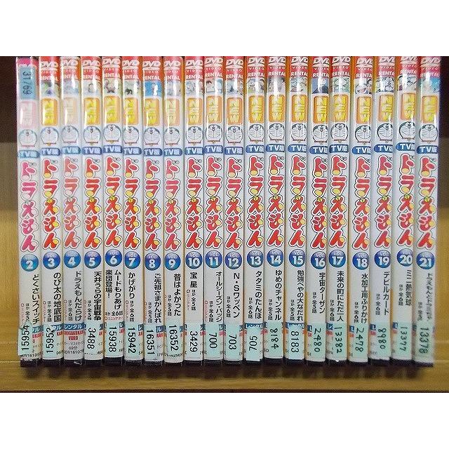 DVD NEW TV版 ドラえもん 2〜86巻 不揃い 計78本セット ※ケース無し