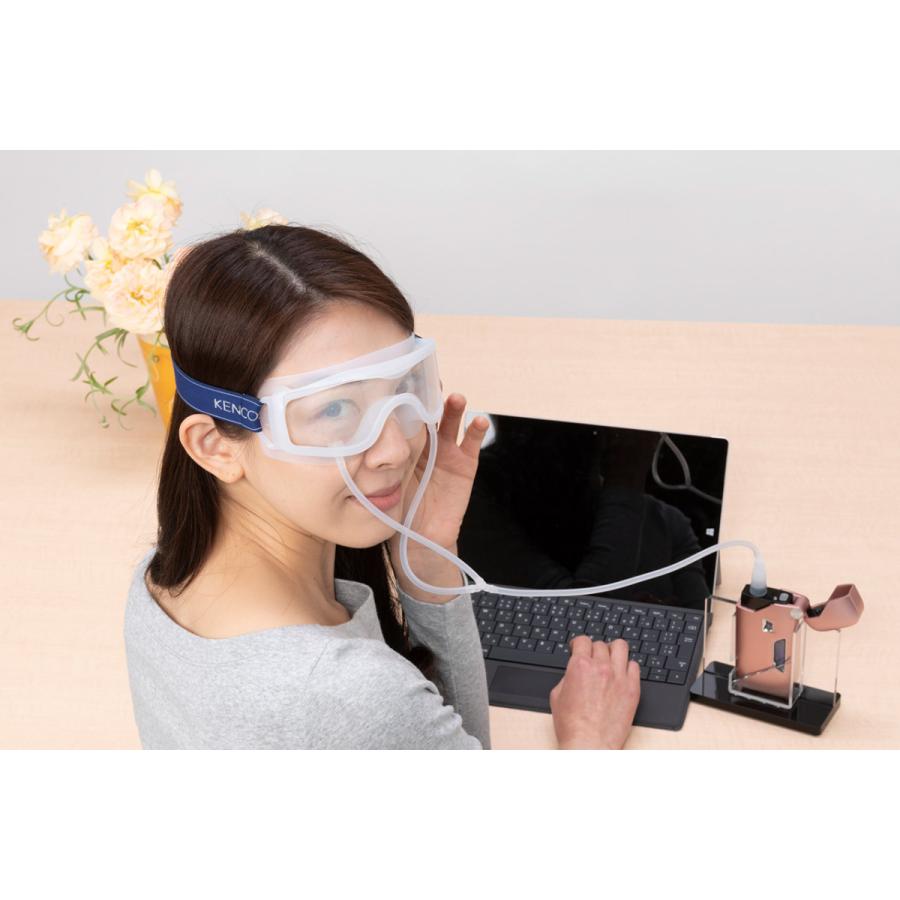 ケンコス専用 水素eyeゴーグル＆スタンド セット 目の水素浴 アイケア