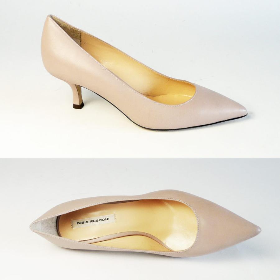 ファビオルスコーニ FABIO RUSCONI ポインテッドトゥ パンプス