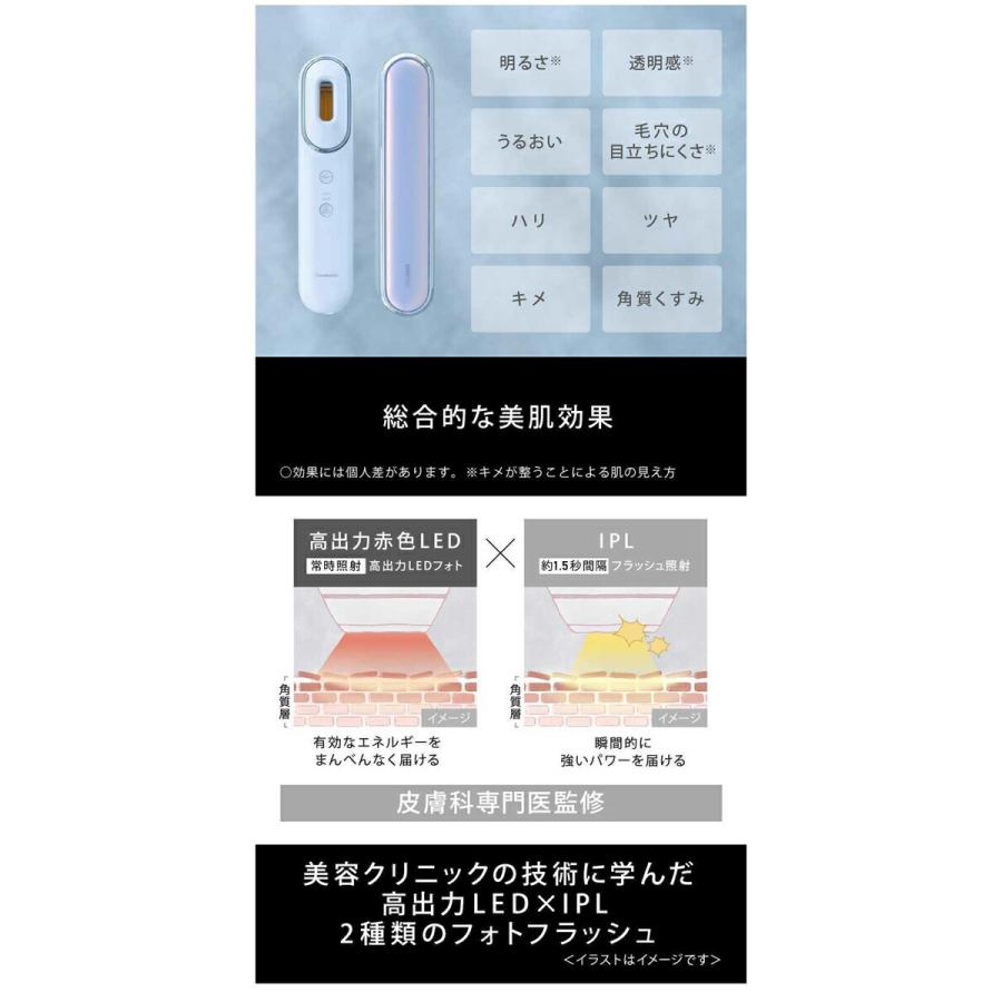 パナソニック フォトブライトショット EH-SL85-W ホワイト 肌ケア 美容