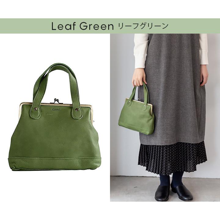 kanmi バッグ がま口 トート カンミ フカフカ ブランド ミニ 本革