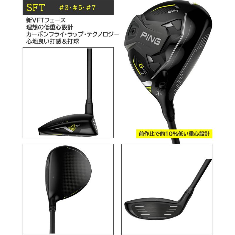 PING（ピン） 【在庫あり】 G430 フェアウェイウッド MAX SFT PING