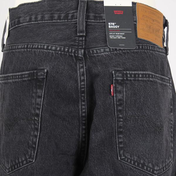 Levi's（リーバイス） プレミアム 578 バギー ブラックデニム LEVI'S