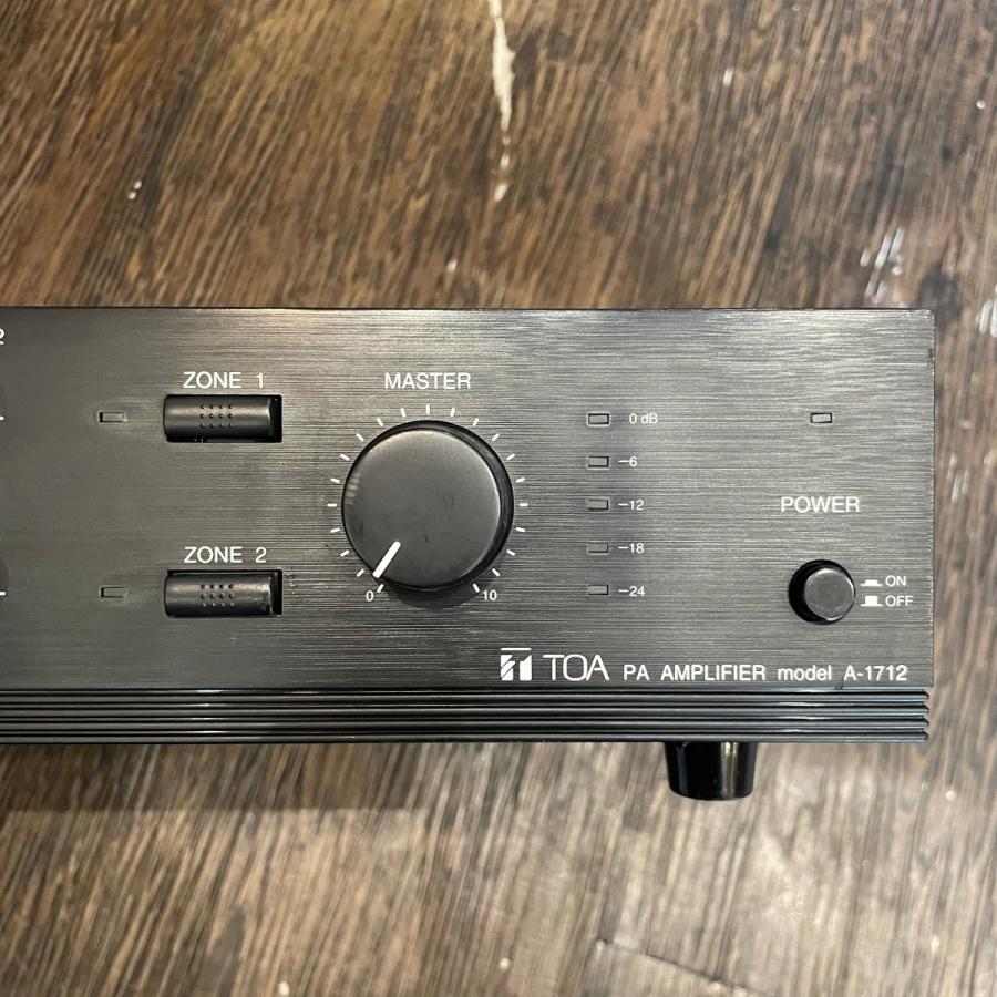 Toa A-1712 PA Amplifier トーア -GrunSound-f412- : GrunSound Yahoo