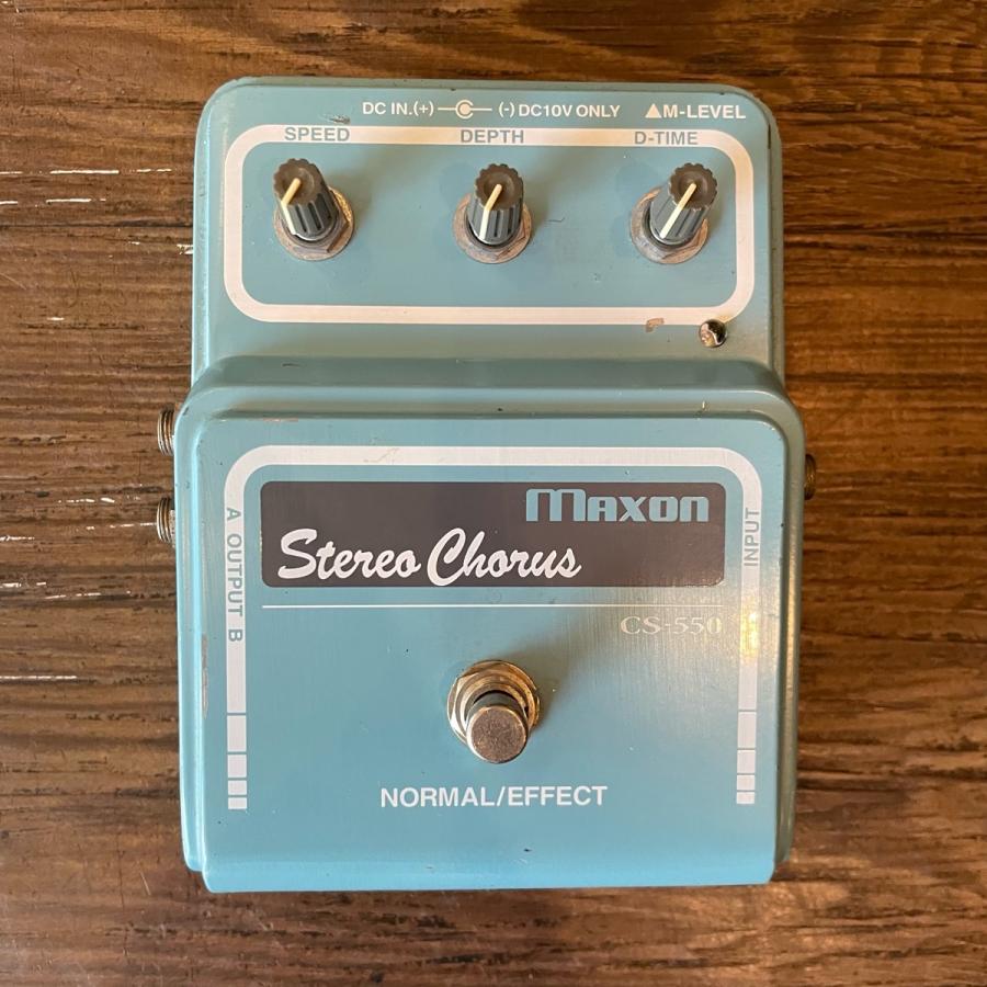 MAXON Maxon Stereo Chorus CS-550 マクソン エフェクター -GrunSound