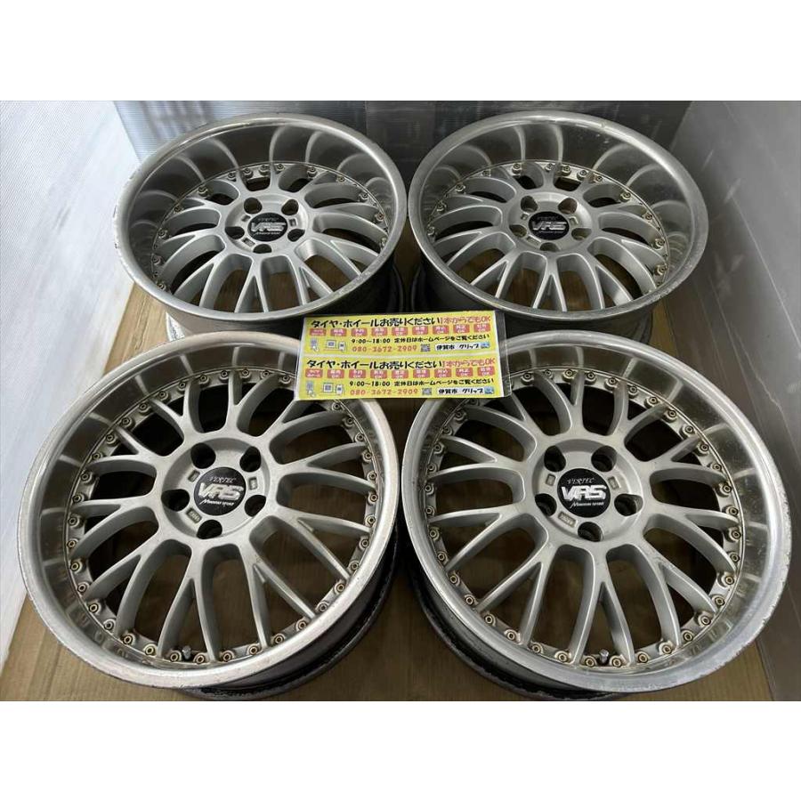マナレイ 当時モノ VERTEC VR5 深リム ホイール 18 8.5j +35 / 9.5j +