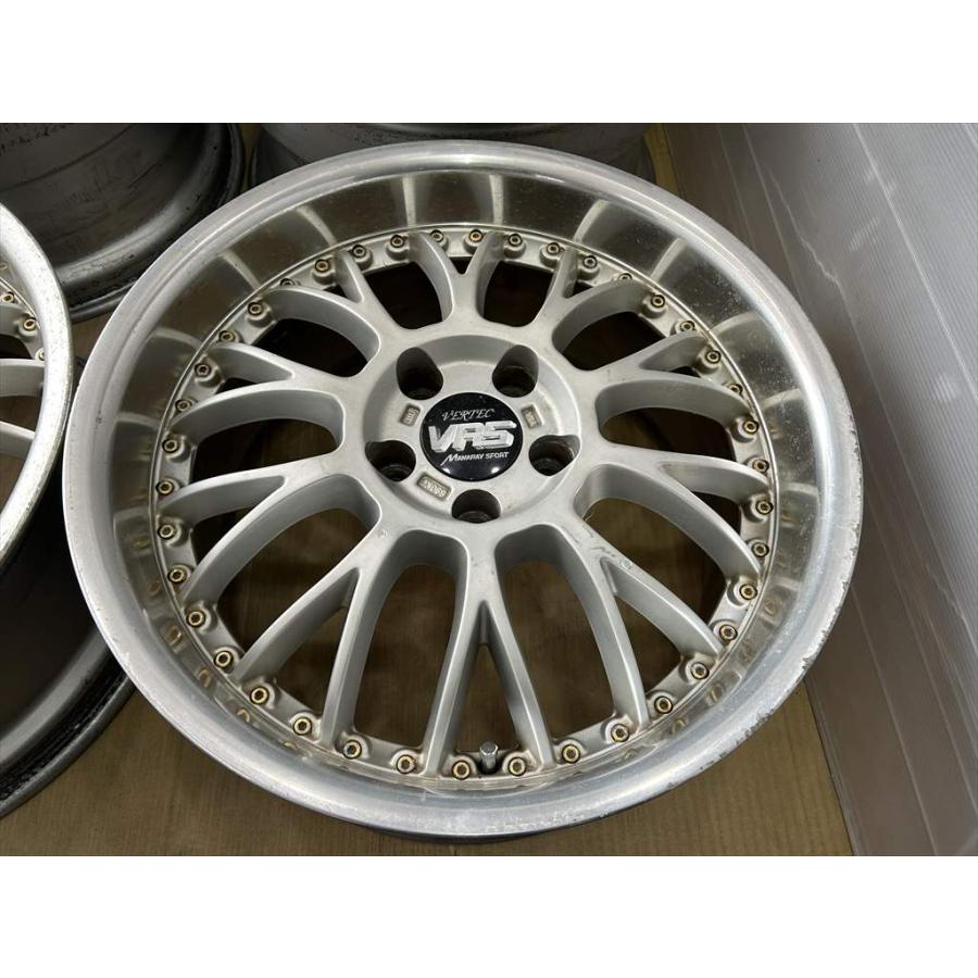 マナレイ 当時モノ VERTEC VR5 深リム ホイール 18 8.5j +35 / 9.5j +